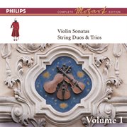 Mozart: the violin sonatas, vol.1 cover image