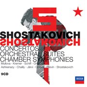 Shostakovich: orchestral music & concertos (9 cds) cover image