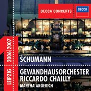 Schumann: piano concerto / symphony no.4 cover image
