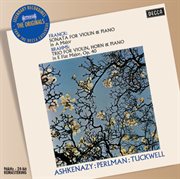 Franck: violin sonata / brahms: horn trio cover image