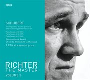 Richter plays schubert cover image