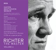 Richter plays haydn/weber/beethoven cover image