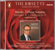 Haydn: 3 piano sonatas cover image