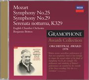 Mozart: symphonies nos.25 & 29; serenata notturna cover image