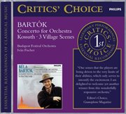 Bartok: concerto for orchestra/3 village scenes/kossuth cover image