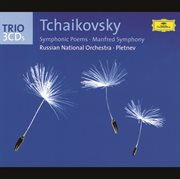 Tchaikovsky: symphonic poems; "manfred" symphony cover image