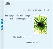 Bach, c.p. e. symphonies for strings cover image