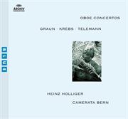Graun / krebs / telemann: oboe concertos cover image