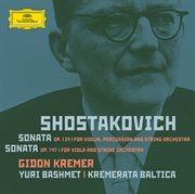 Shostakovich: violin sonata; viola sonata - orchestrated cover image