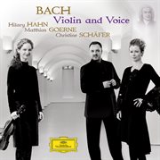 Bach - violin and voice cover image
