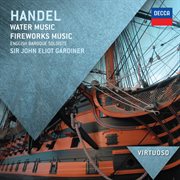 Handel: water music; fireworks music cover image