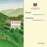 Brahms: symphonies nos.1 & 4; schumann: symphonies nos.1 & 4 cover image