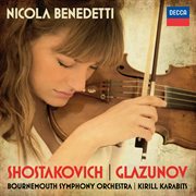 Shostakovich: violin concerto no.1; glazunov: violin concerto cover image