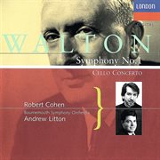 Walton: cello concerto; symphony no. 1 cover image