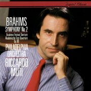 Brahms: symphony no. 2; academic fest cover image