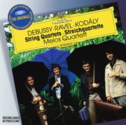Debussy / ravel / kodaly: string quartets cover image