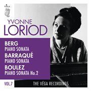 Berg, barraqǔ, boulez: piano sonatas cover image