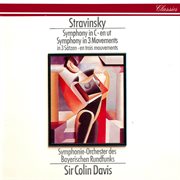 Stravinsky: symphony in three movements; symphony in c cover image