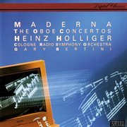 Maderna: oboe concertos nos. 1-3 cover image