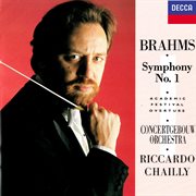 Brahms: symphony no. 1; academic fest cover image