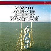 Mozart: symphonies nos. 28, 29 & 34 cover image