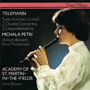Telemann: recorder suite; 2 double concertos cover image