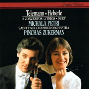 Telemann: concerto in a minor; duet in c; trio sonatas / heberle: recorder concerto in g cover image