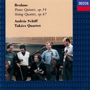 Brahms: piano quintet; string quartet cover image