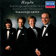 Haydn: string quartets op. 76 nos. 1-3 cover image