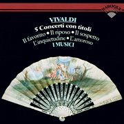 Vivaldi: 5 violin concertos cover image