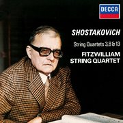 Shostakovich: string quartets nos. 3, cover image