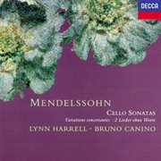 Mendelssohn: cello sonatas; variation cover image