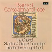 Psalms of consolation and hope cover image