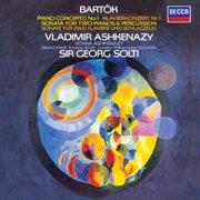 Bartok: piano concerto no.1; sonata for 2 pianos & percussion cover image