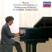 Mozart: piano concertos nos. 1-6 cover image