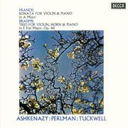 Franck: violin sonata / brahms: horn cover image