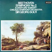 Beethoven: symphony no. 2; overture " cover image