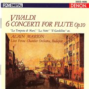 Vivaldi: 6 concerti for flute, op. 10 cover image