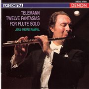 Telemann: twelve fantasias for flute solo cover image