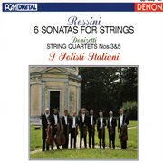 Rossini & donizetti: sonatas and string quartets cover image