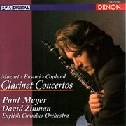Clarinet concertos cover image