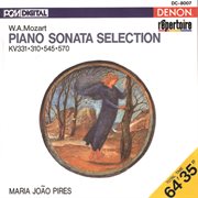 Mozart: piano sonata selection cover image