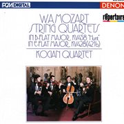 W.a. mozart: string quartets cover image