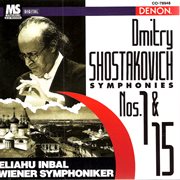 Shostakovich: symphonies no. 1 & no. 15 cover image