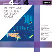 Melody & percussion for two pianos cover image