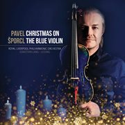 Christmas on the blue violin cover image