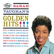 Sarah Vaughan's golden hits cover image