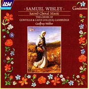 Wesley: sacred choral music cover image