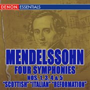 Mendelssohn symphonies 1, 3, 4 & 5 cover image