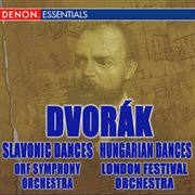 Dvorak: slavonic dances - brahms: hungarian dances cover image